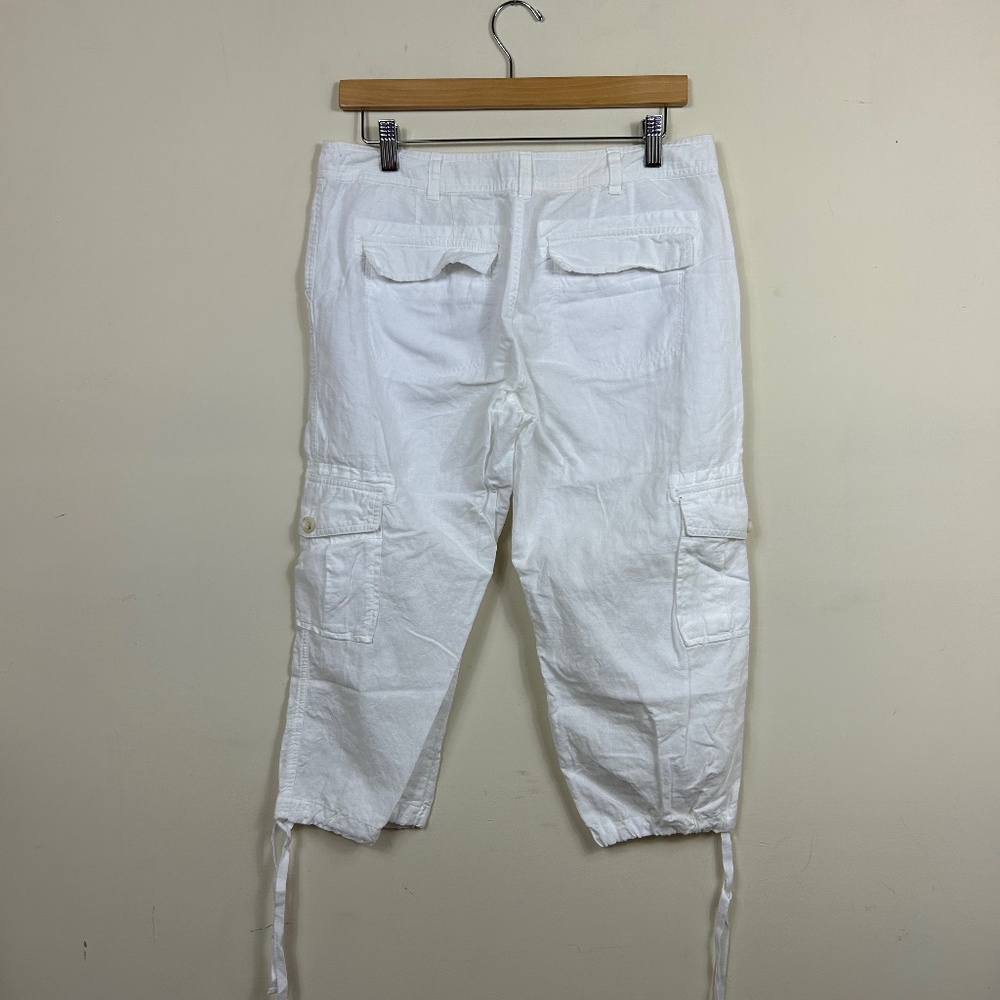 Banana Republic	Pants	White	Capri	Size	6 - Picture 4 of 4